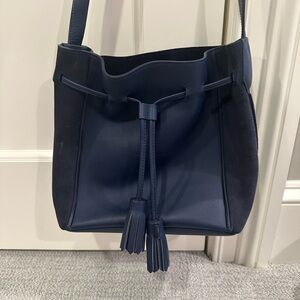 Elegant Navy Blue Women's Bag